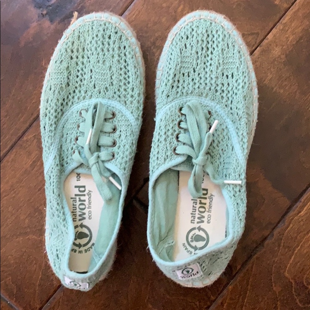 Natural World espadrille sneakers